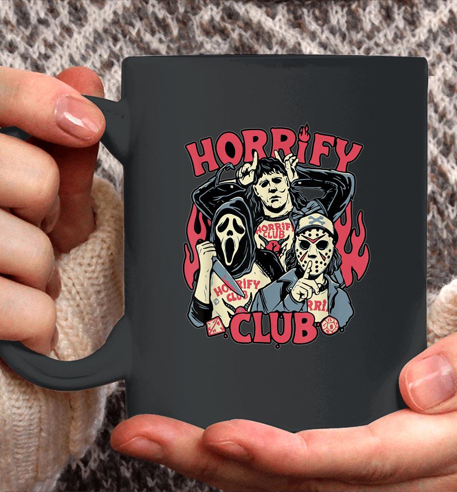 Horrify Club Hell Club Funny Halloween Costume Coffee Mug