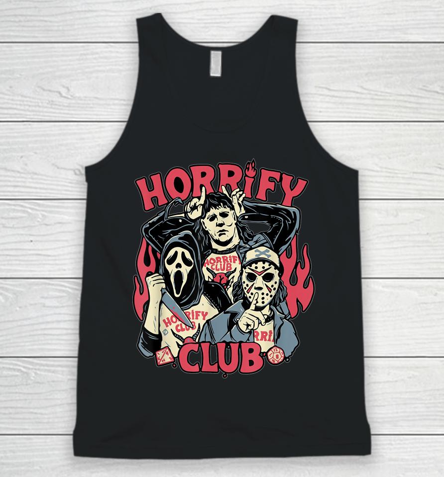 Horrify Club Hell Club Funny Halloween Costume Unisex Tank Top