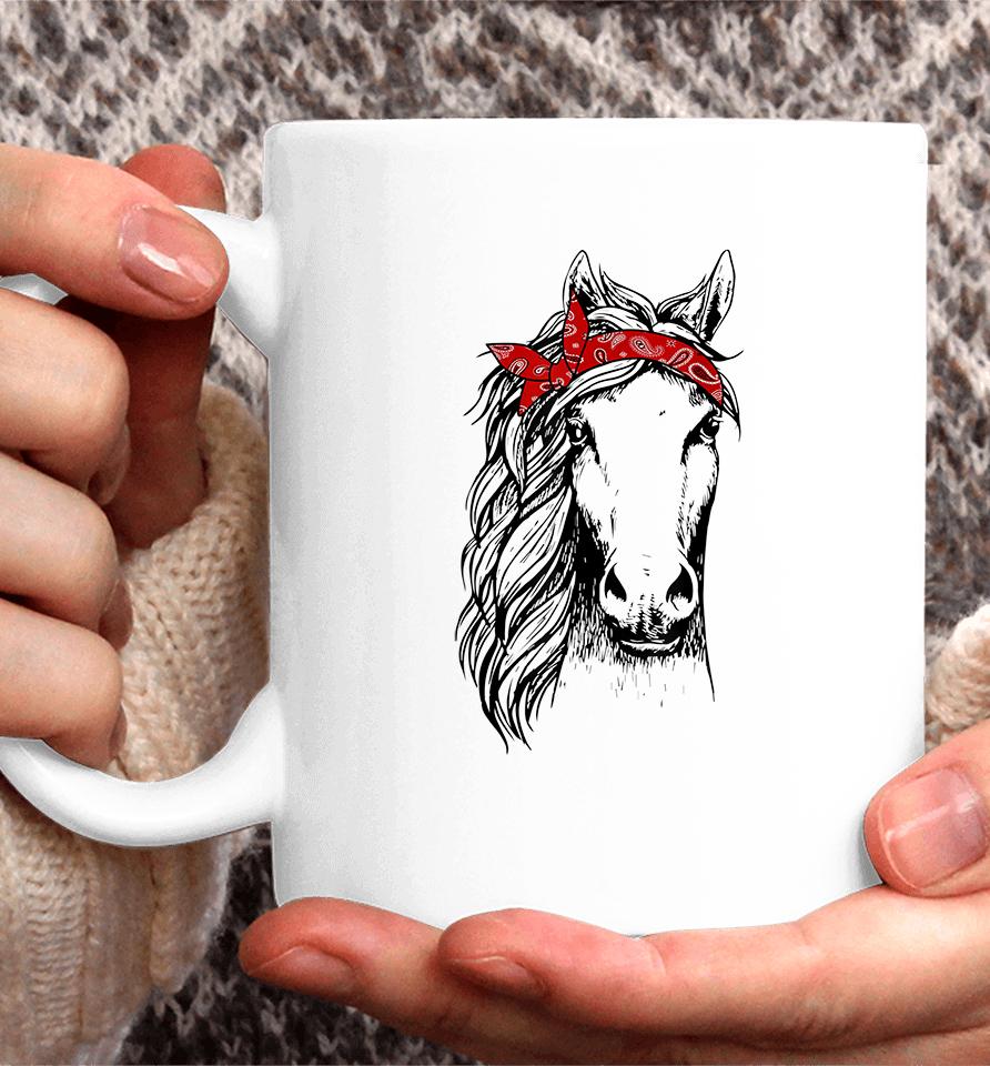 Horse Bandana Coffee Mug
