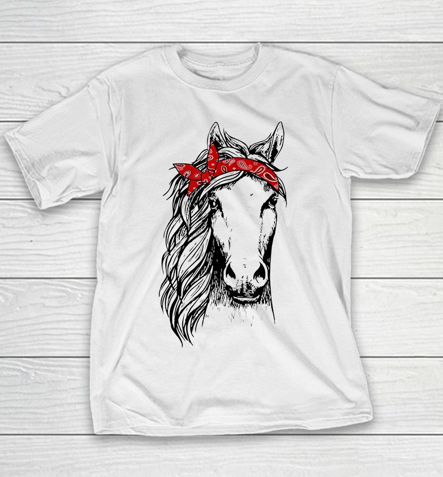 Horse Bandana Youth T-Shirt