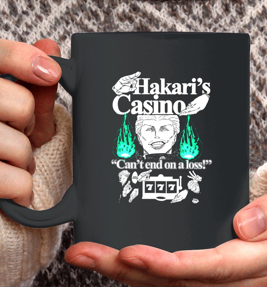 Hoshipieces Hakari's Casino Can't End On A Loss Coffee Mug