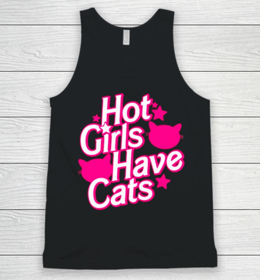 Hot Girls Have Cats Barbie Movie Unisex Tank Top