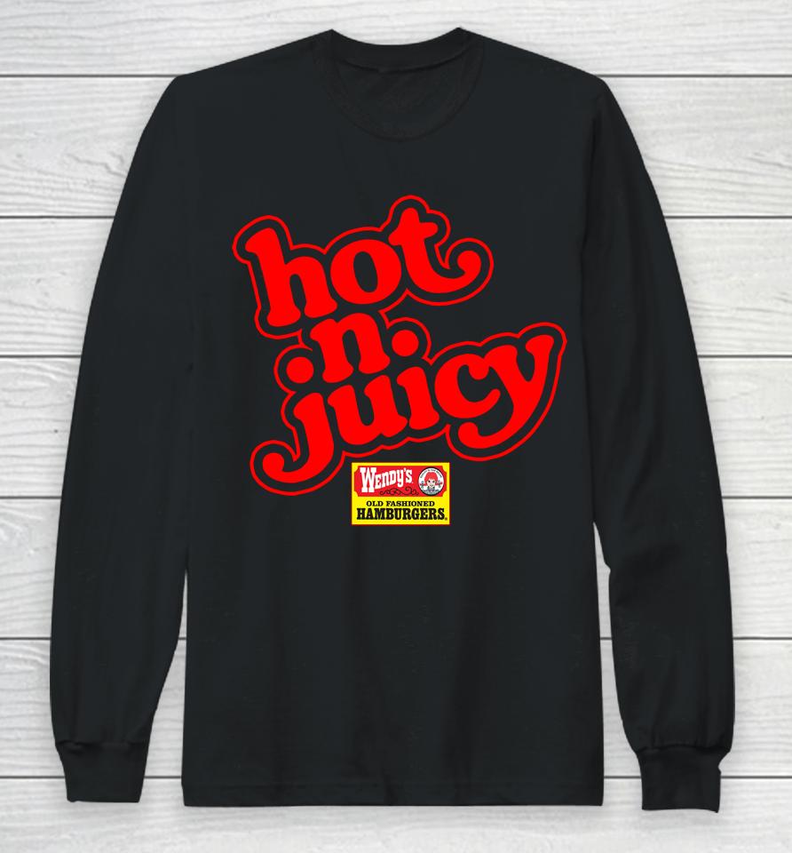 Hot N Juicy Wendy Hamburgers Long Sleeve T-Shirt