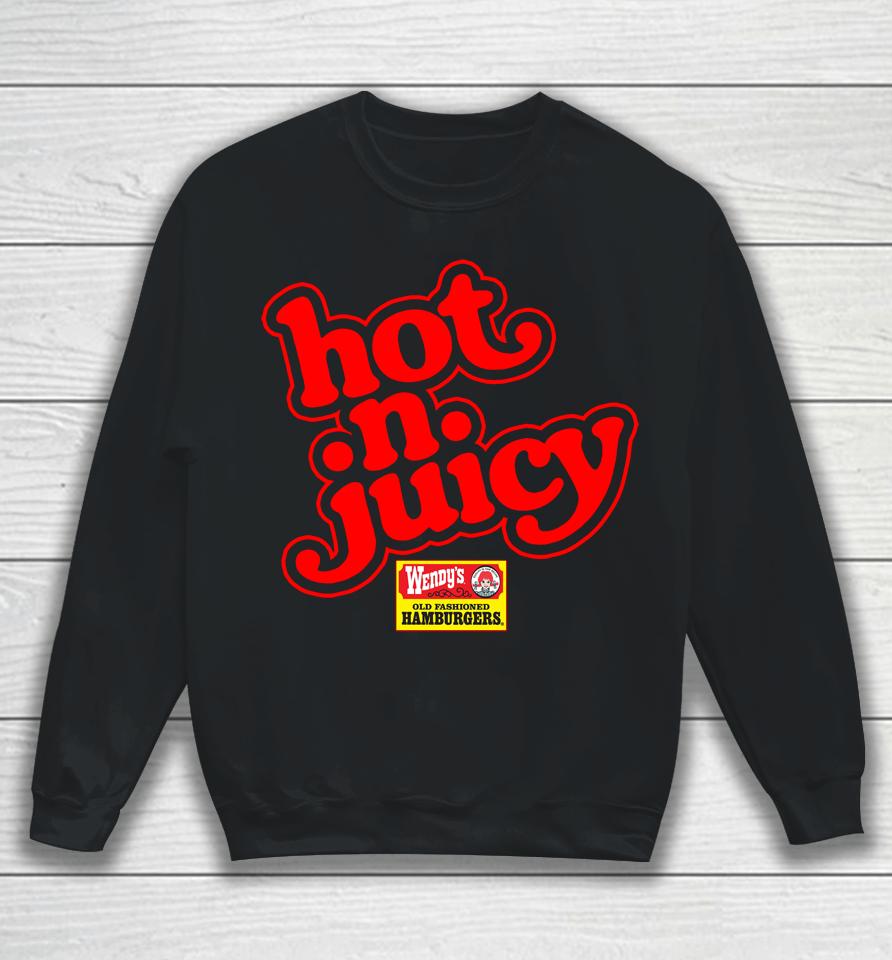 Hot N Juicy Wendy Hamburgers Sweatshirt