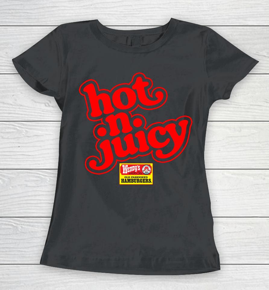 Hot N Juicy Wendy Hamburgers Women T-Shirt