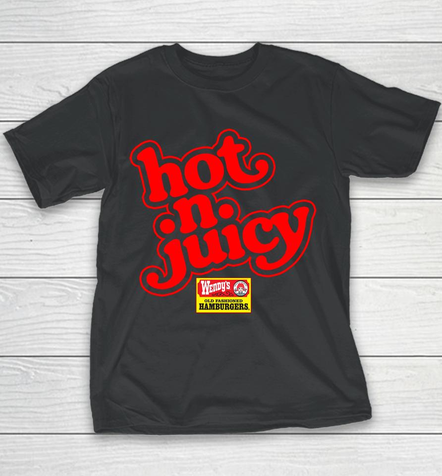 Hot N Juicy Wendy Hamburgers Youth T-Shirt