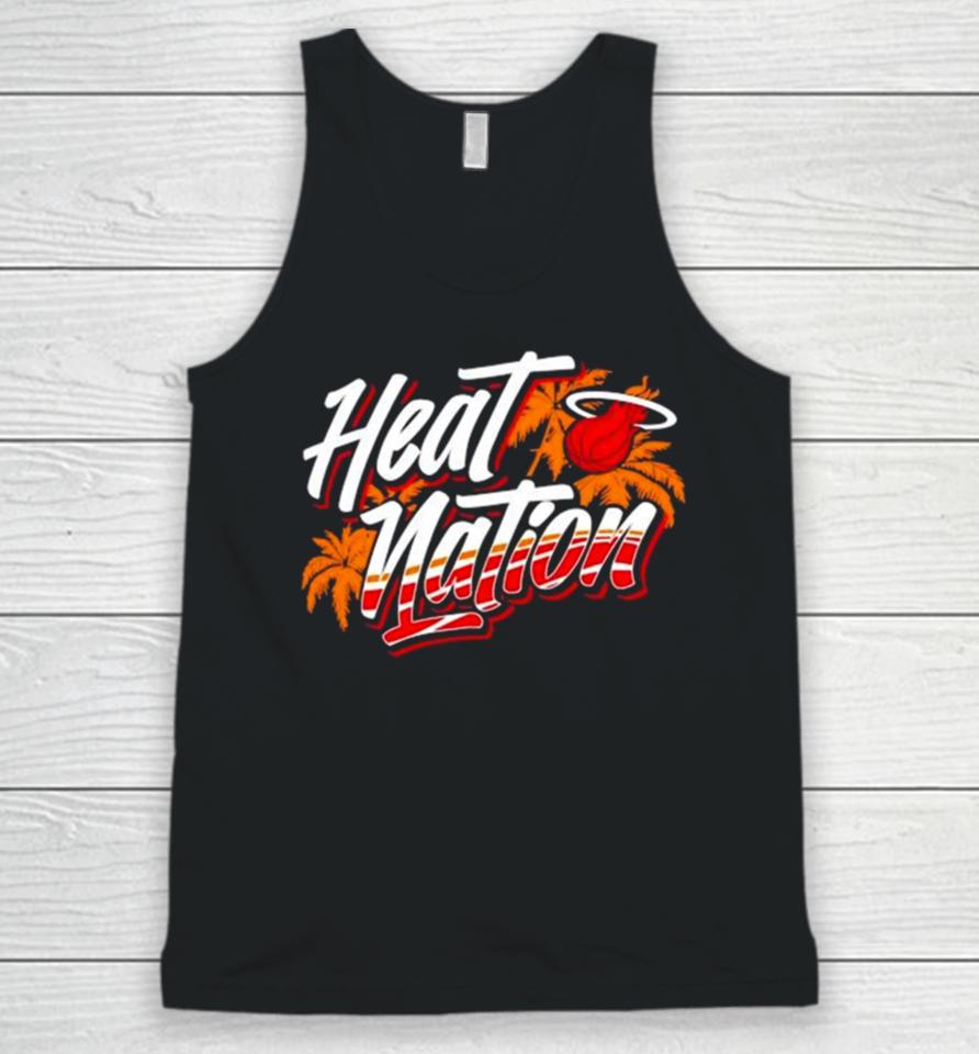 Hot Summer Miami Heat Nation Basketball Unisex Tank Top