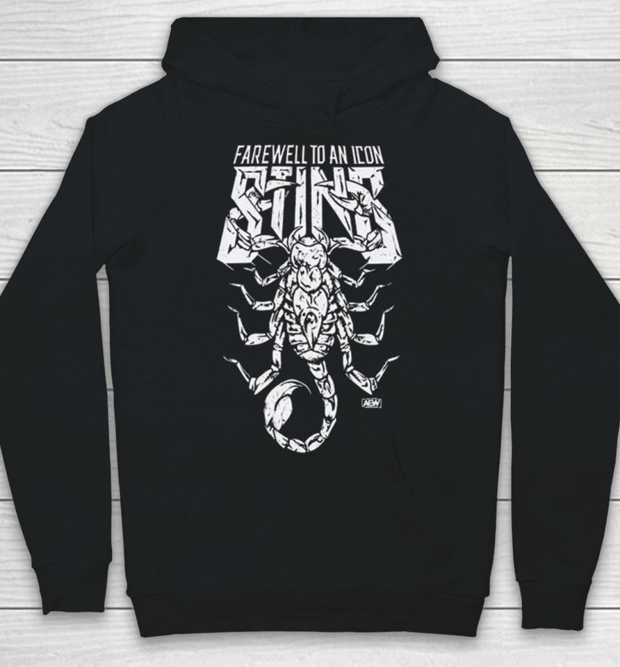 Hot Topic All Elite Wrestling Sting Farewell Aew Hoodie