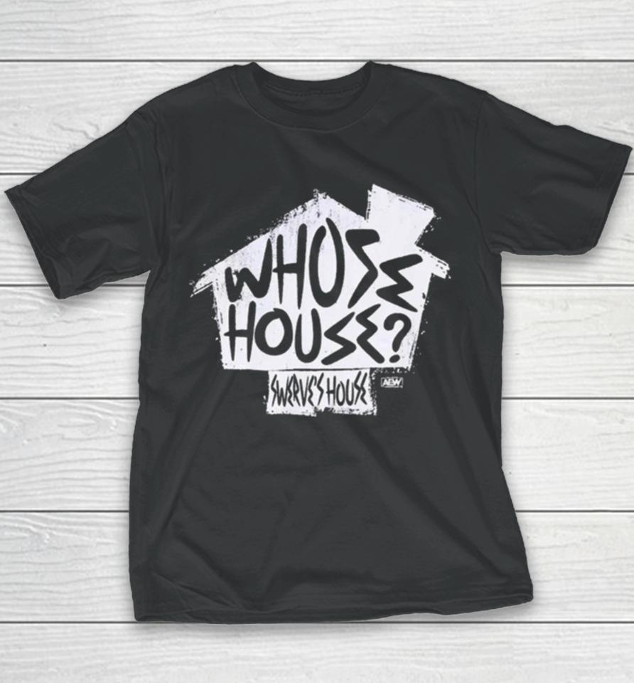 Hot Topic All Elite Wrestling Swerve Strickland Whose House Aew Youth T-Shirt