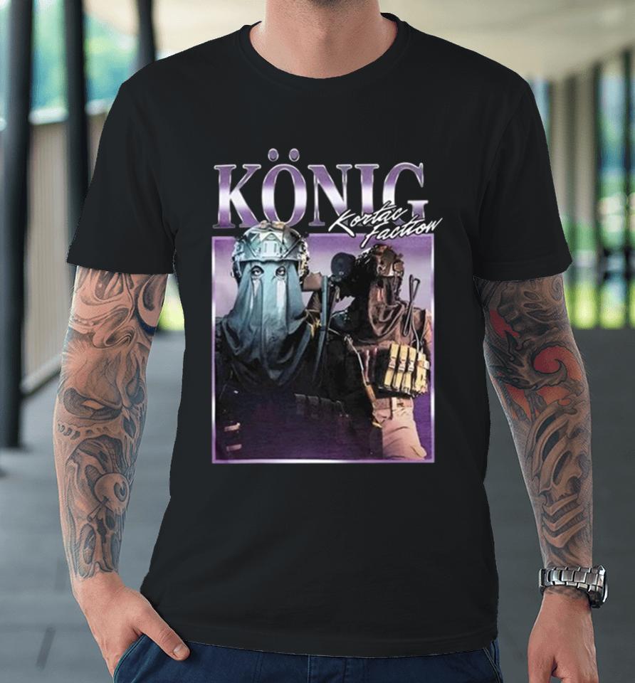 Hottopic Call Of Duty Konig Kortac Faction Premium T-Shirt