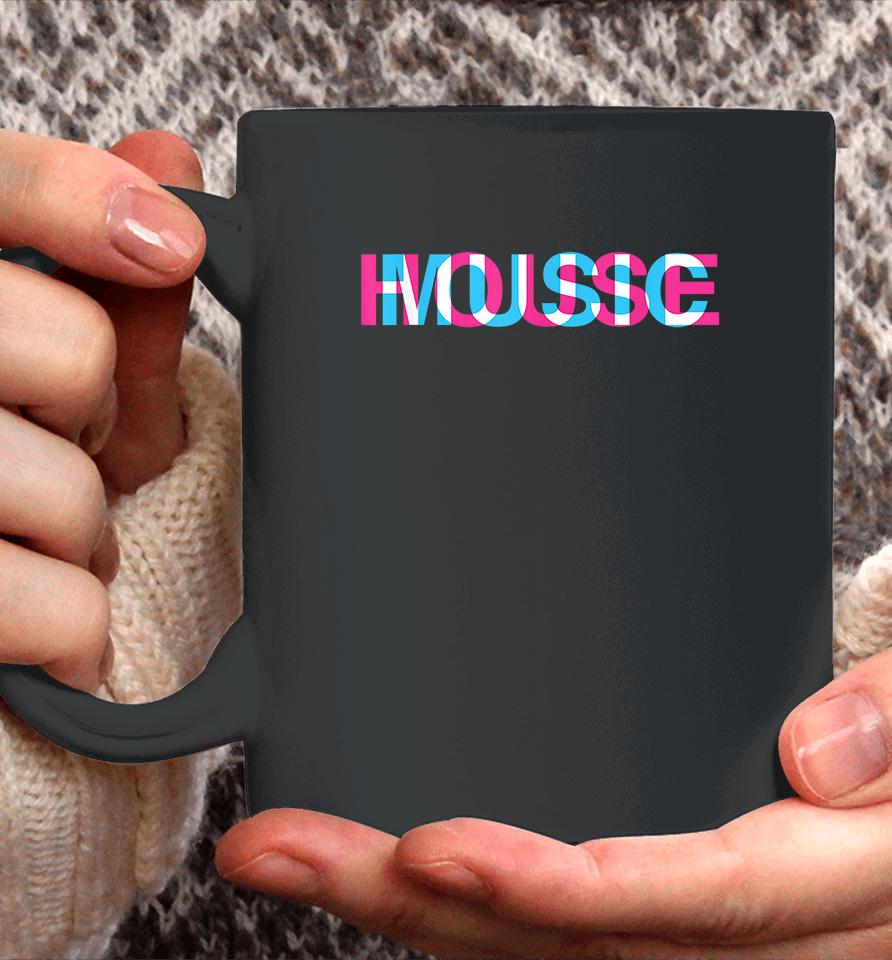 House Music Glitch Optical Illusion Coffee Mug