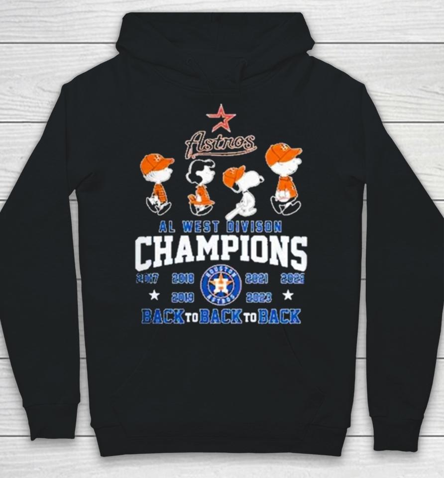 Houston Astros Al West Divison Champions Hoodie