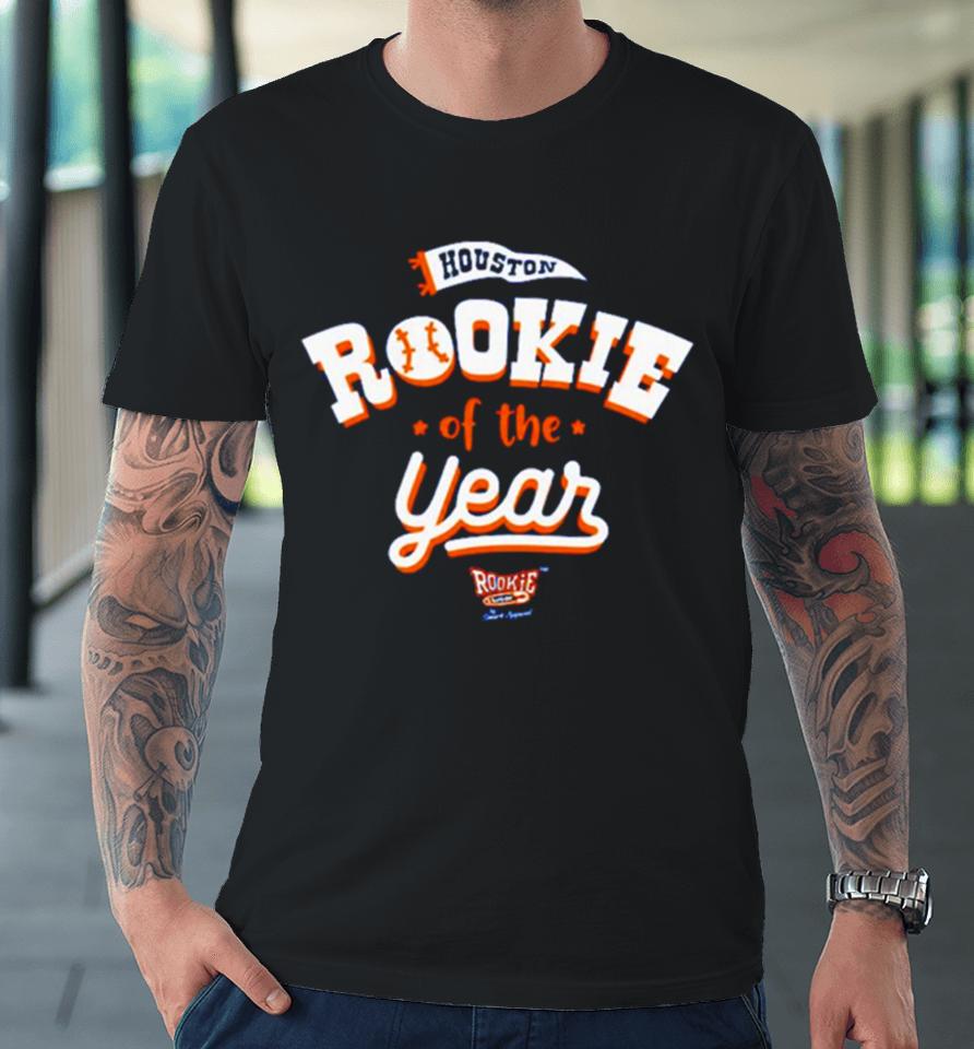 Houston Astros Baseball Mlb Rookie Of The Year Premium T-Shirt