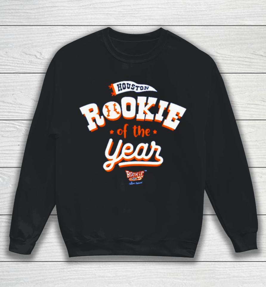 Houston Astros Baseball Mlb Rookie Of The Year Sweatshirt