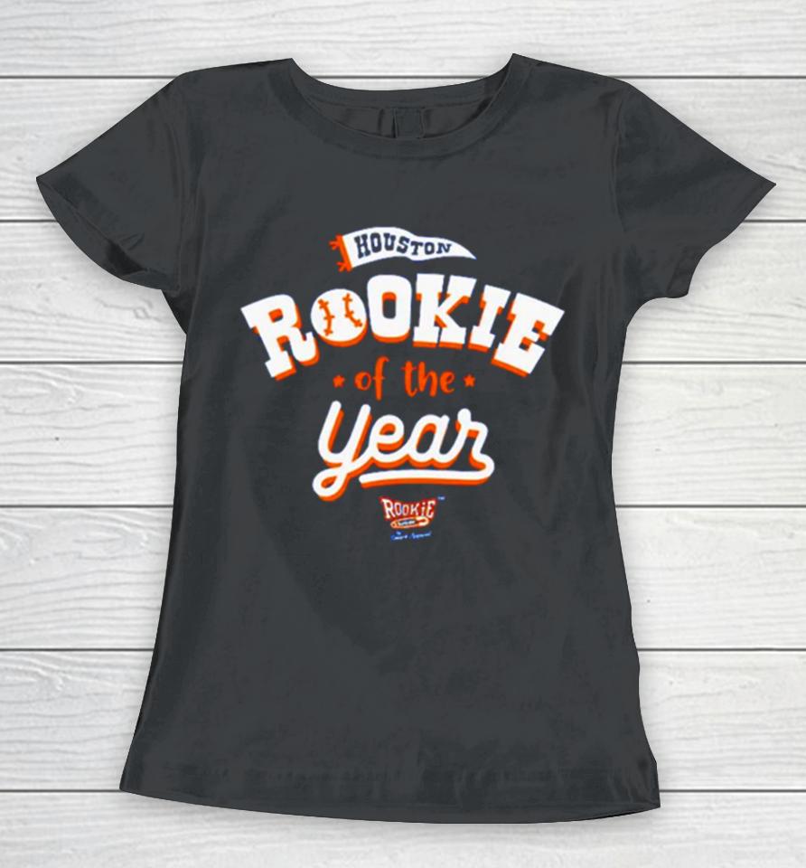 Houston Astros Baseball Mlb Rookie Of The Year Women T-Shirt