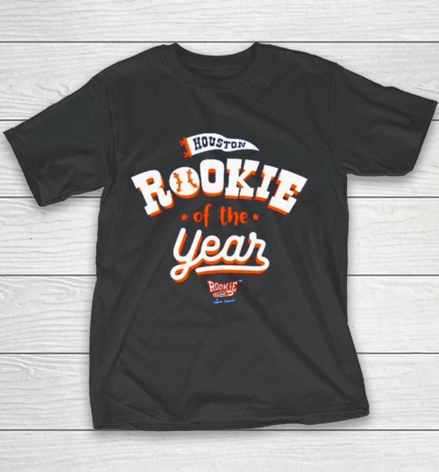 Houston Astros Baseball Mlb Rookie Of The Year Youth T-Shirt
