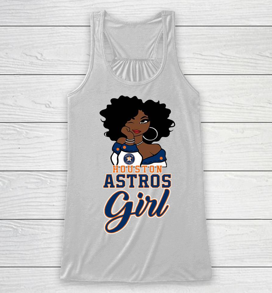 Houston Astross Girl Mlb Racerback Tank