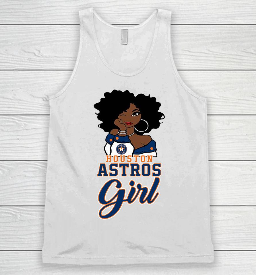 Houston Astross Girl Mlb Unisex Tank Top