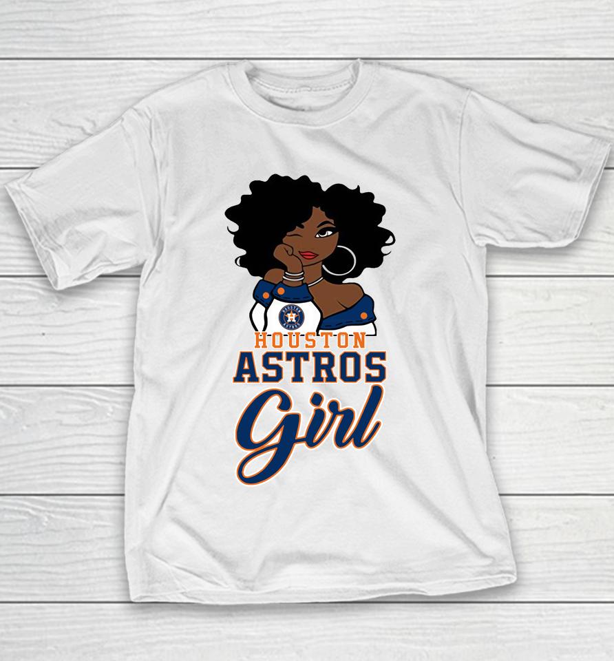 Houston Astross Girl Mlb Youth T-Shirt