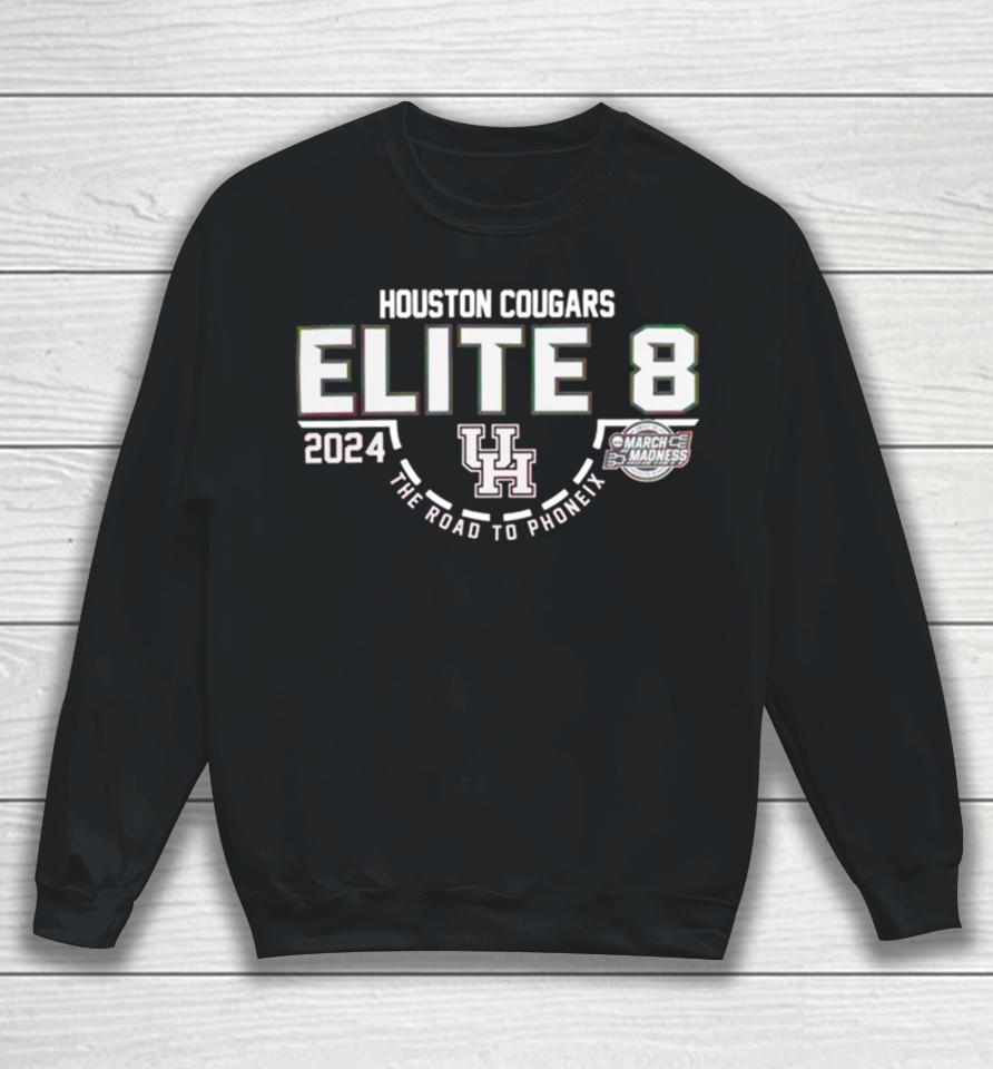 Houston Cougars 2024 Elite 8 Caa Men’s Basketball March Madness Sweatshirt
