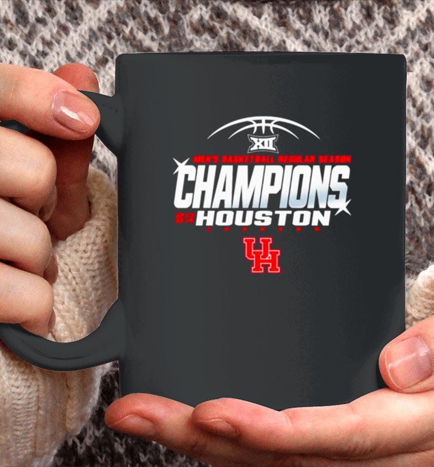 Houston Cougars 2024 Men’s Basketball Regular Season Champions Coffee Mug