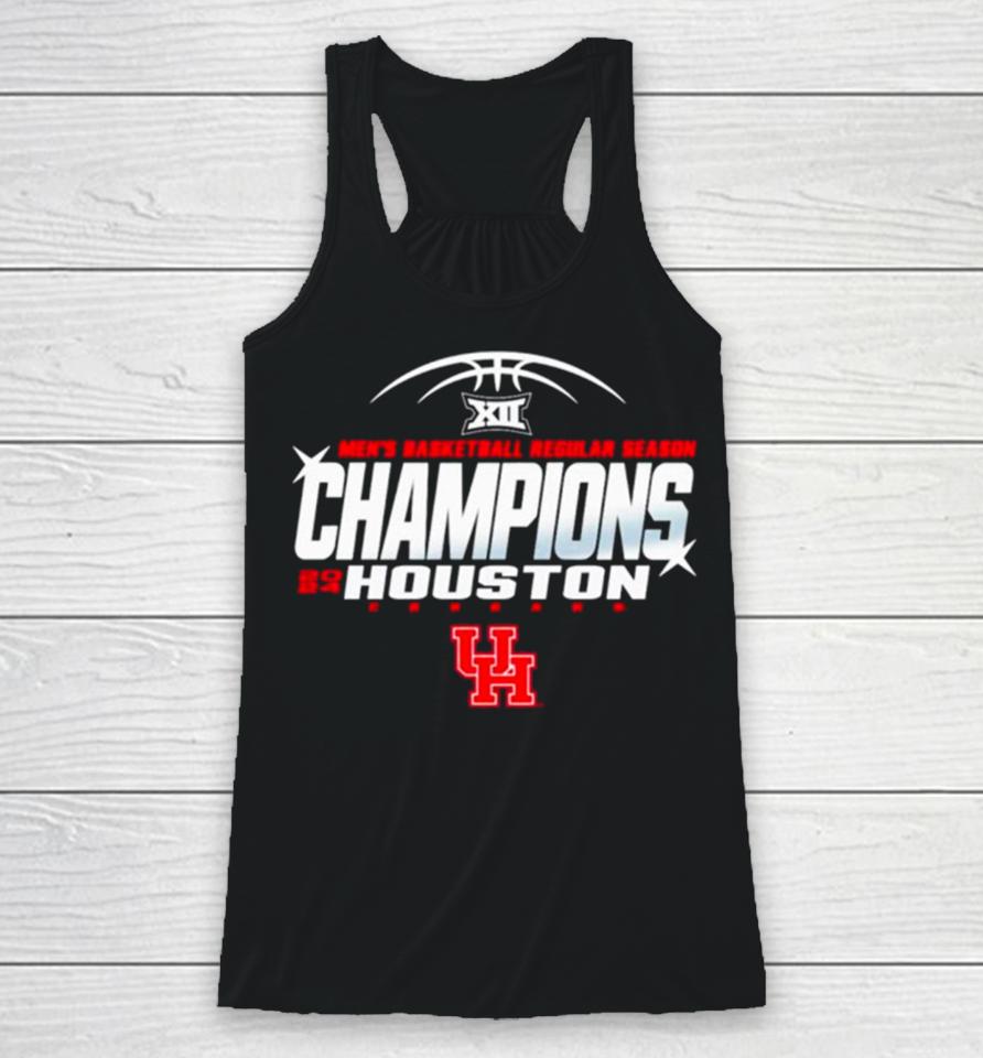 Houston Cougars 2024 Men’s Basketball Regular Season Champions Racerback Tank
