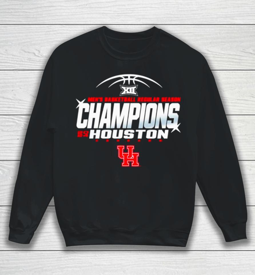 Houston Cougars 2024 Men’s Basketball Regular Season Champions Sweatshirt