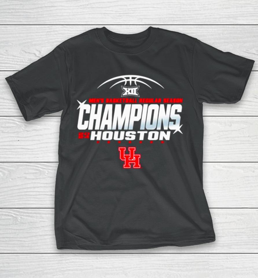 Houston Cougars 2024 Men’s Basketball Regular Season Champions T-Shirt