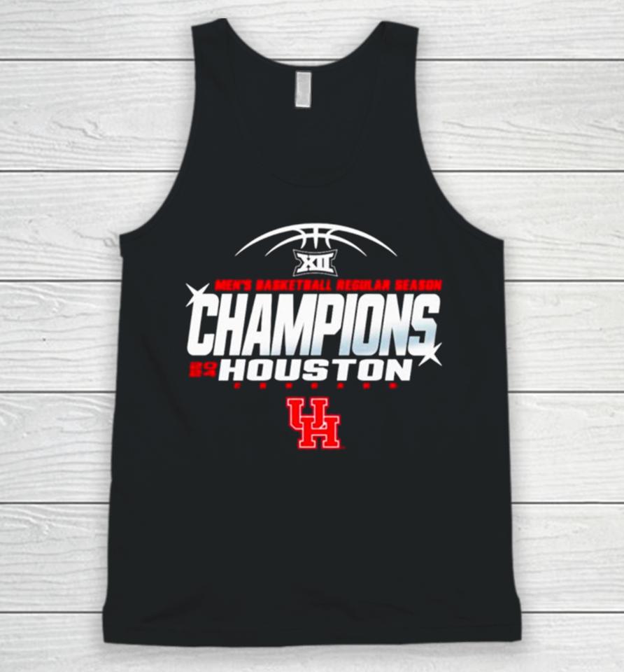 Houston Cougars 2024 Men’s Basketball Regular Season Champions Unisex Tank Top