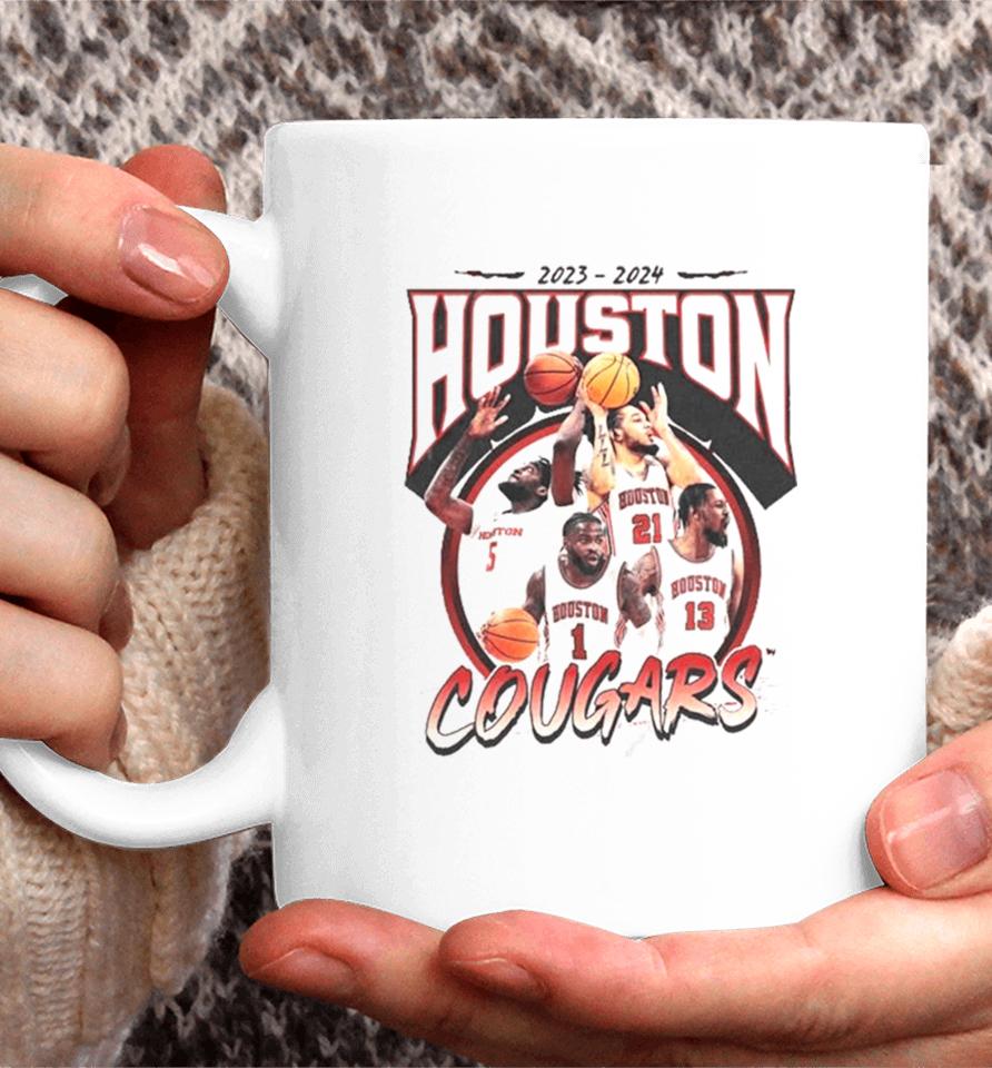 Houston Cougars 2024 Ncaa Men’s Basketball 2023 – 2024 Post Season Coffee Mug