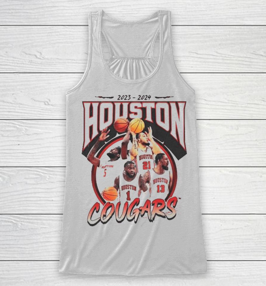 Houston Cougars 2024 Ncaa Men’s Basketball 2023 – 2024 Post Season Racerback Tank
