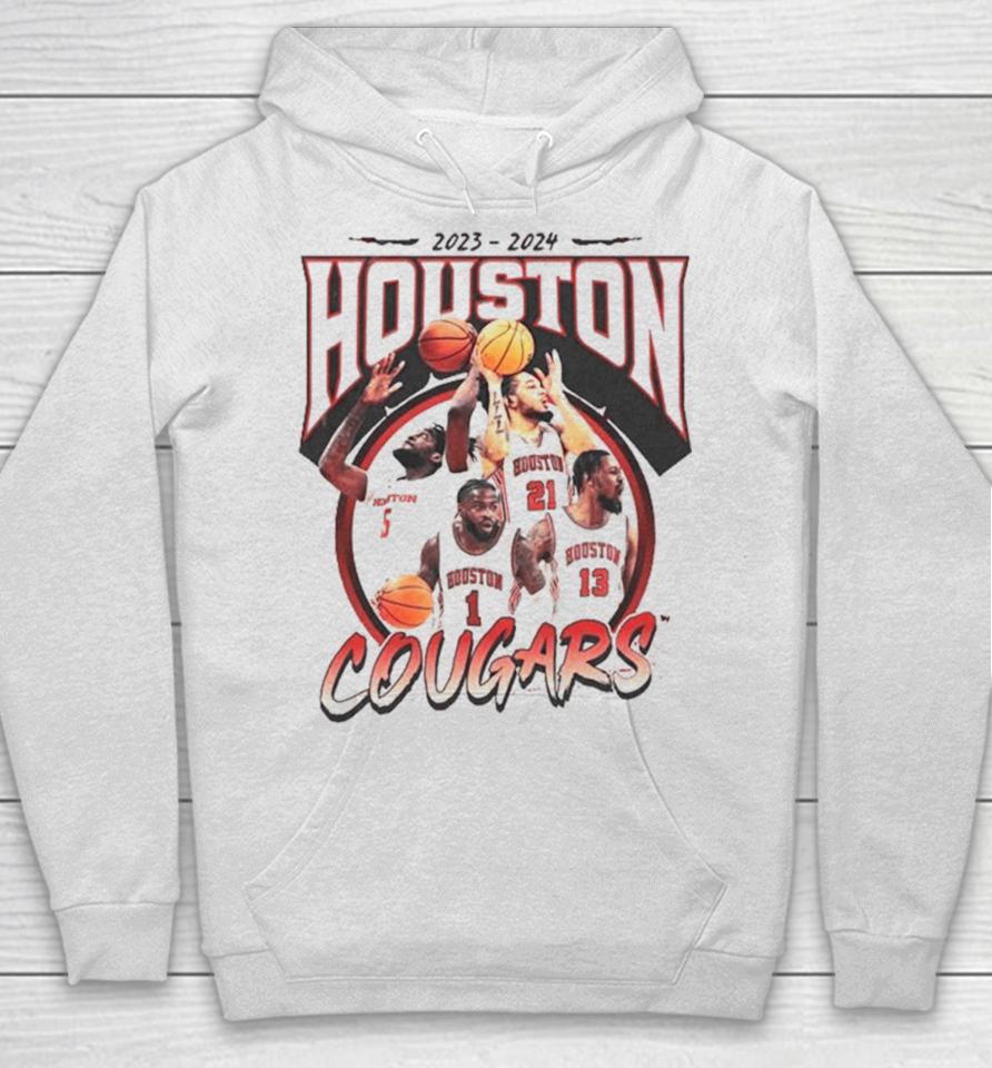 Houston Cougars 2024 Ncaa Men’s Basketball 2023 – 2024 Post Season Hoodie