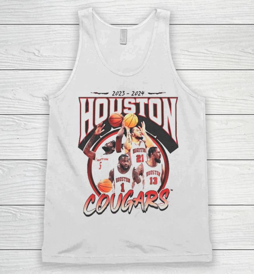 Houston Cougars 2024 Ncaa Men’s Basketball 2023 – 2024 Post Season Unisex Tank Top