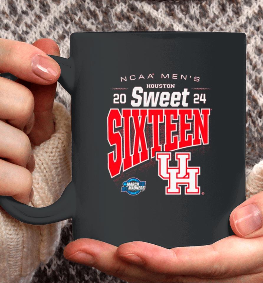 Houston Cougars 2024 Ncaa Men’s Basketball Sweet Sixteen Coffee Mug