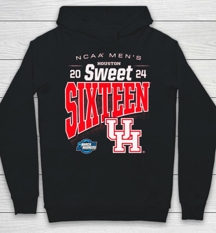 Houston Cougars 2024 Ncaa Men’s Basketball Sweet Sixteen Hoodie