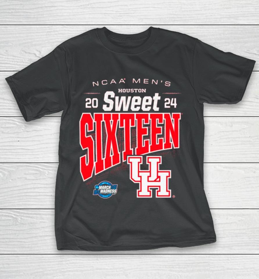 Houston Cougars 2024 Ncaa Men’s Basketball Sweet Sixteen T-Shirt