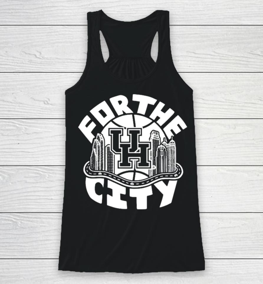 Houston Cougars For The City Basketball Racerback Tank