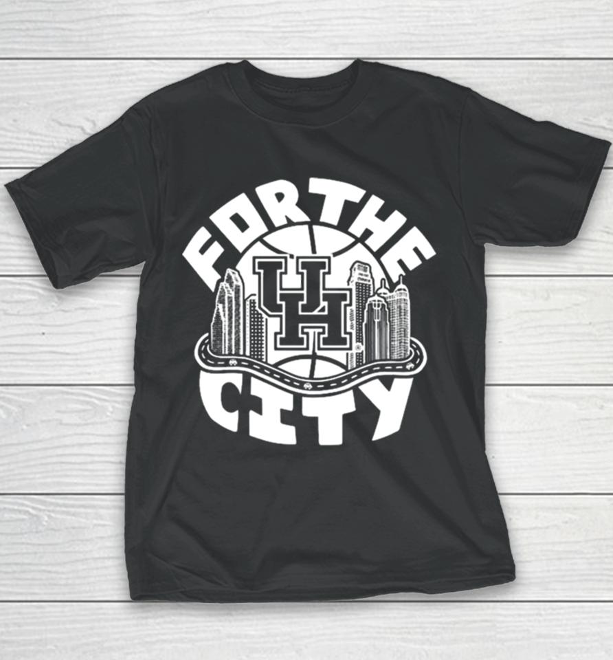Houston Cougars For The City Basketball Youth T-Shirt