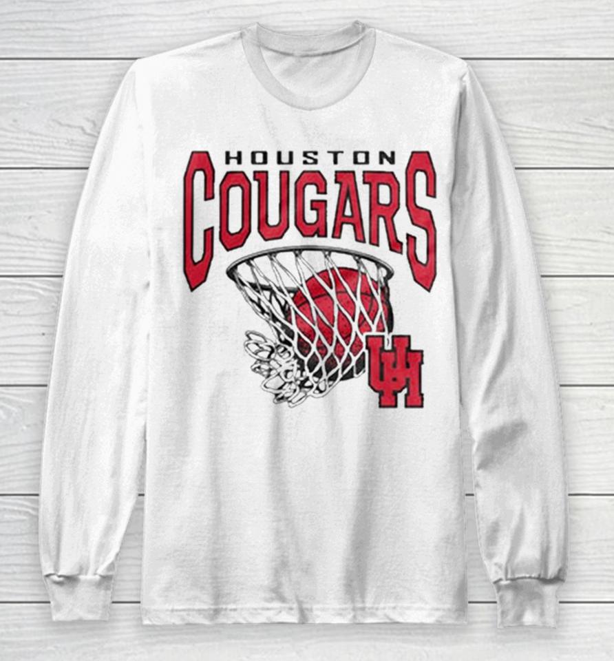 Houston Cougars Nothing But Net Raglan Long Sleeve T-Shirt