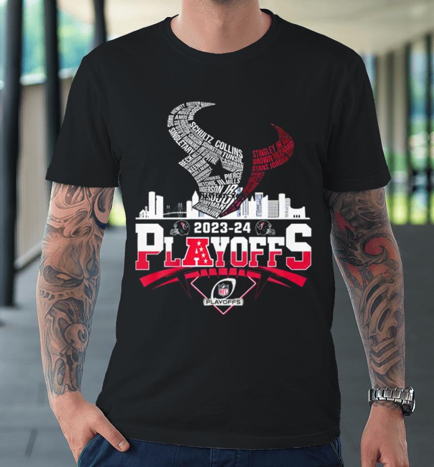 Houston Texans 2023 24 Playoffs Premium T-Shirt