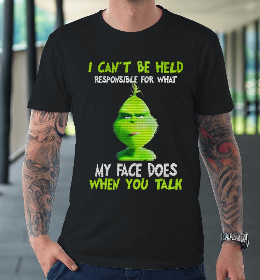 How The Grinch Stole All The Percs From The Whoville Elderly Home Premium T-Shirt