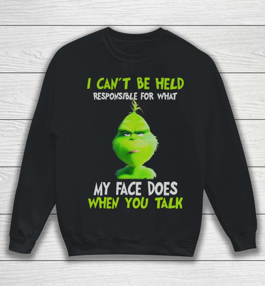 How The Grinch Stole All The Percs From The Whoville Elderly Home Sweatshirt
