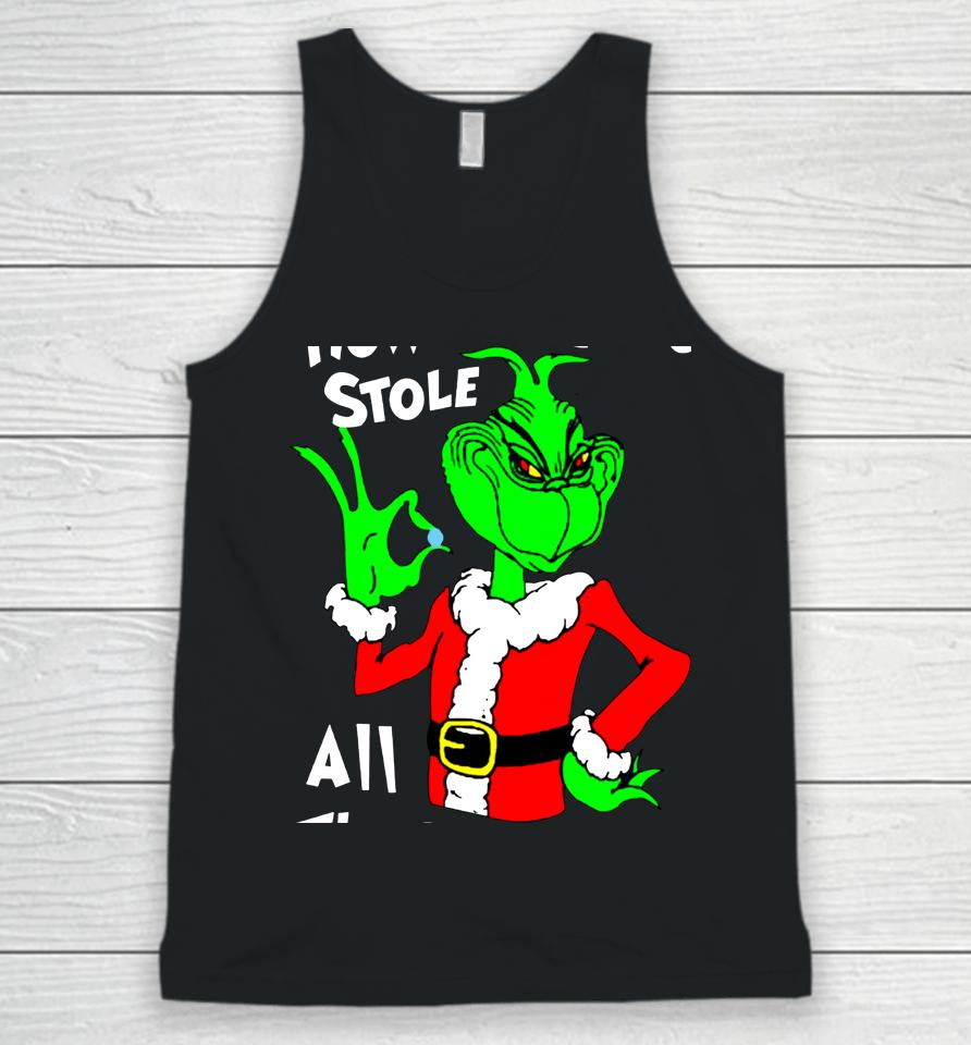 How The Grinchs Stole All The Percs From The Whoville Elderly Home Unisex Tank Top