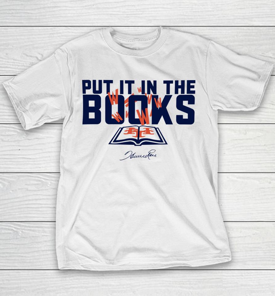 Howie Rose Wearing Put It In The Books Youth T-Shirt