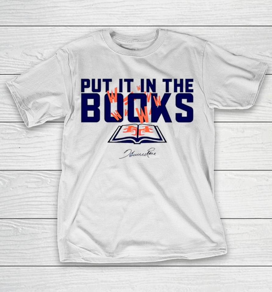 Howie Rose Wearing Put It In The Books T-Shirt
