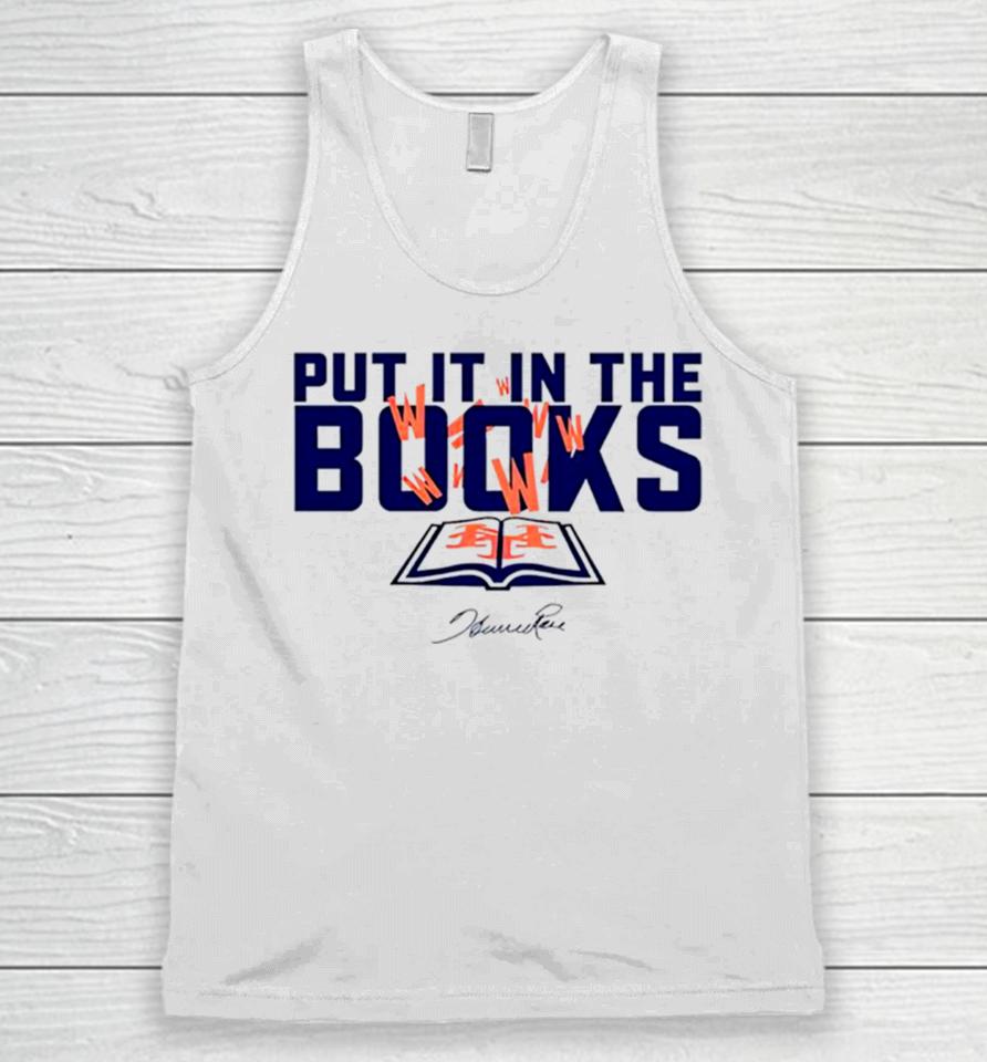 Howie Rose Wearing Put It In The Books Unisex Tank Top