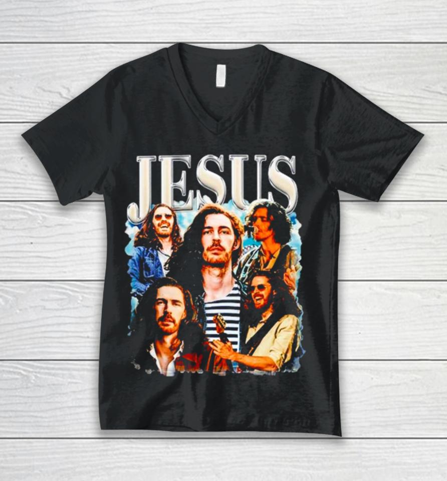 Hozier Jesus Unisex V-Neck T-Shirt