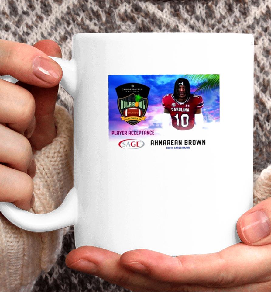 Hula Bowl 2024 Ncaa College Football Ahmarean Brown Coffee Mug