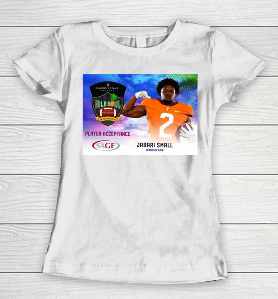 Hula Bowl 2024 Ncaa College Football Jabari Small Women T-Shirt