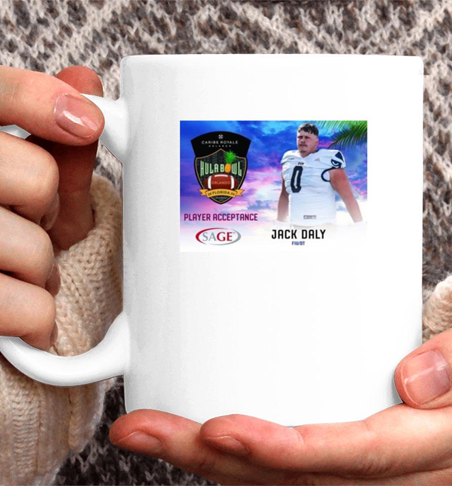 Hula Bowl 2024 Ncaa College Football Jack Daly Coffee Mug